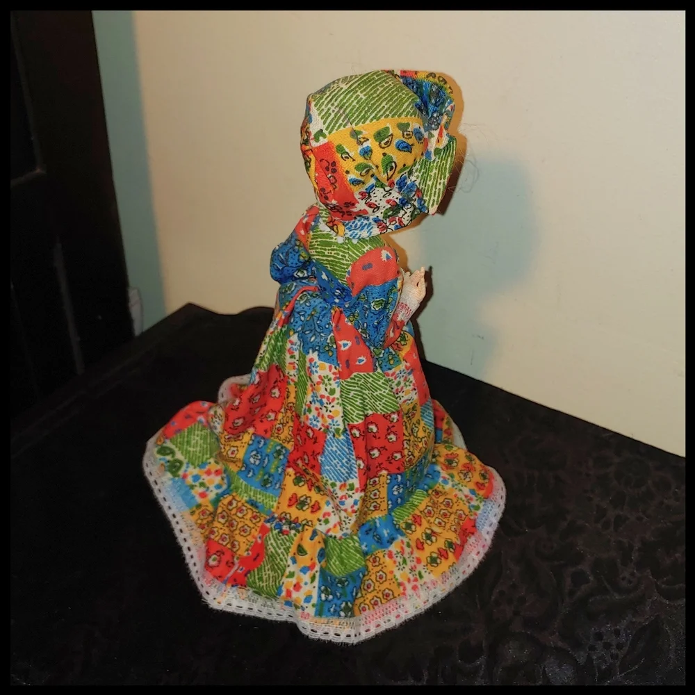 Vintage International Beauties Patchwork Doll